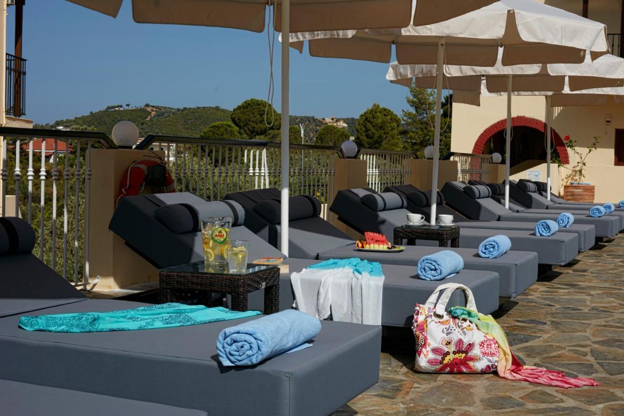 Hermes Hotel Vromolimnos Exterior photo